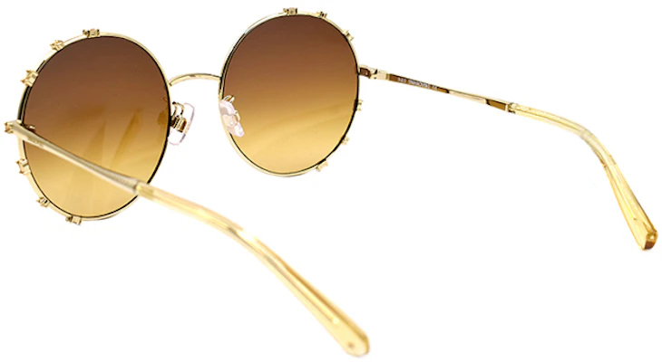 (W) 施華洛世奇 水晶點綴圓形合金太陽眼鏡系列 SK0289-F-30F Shop (W) 施華洛世奇 水晶點綴圓形合金太陽眼鏡系列 SK0289-F-30F