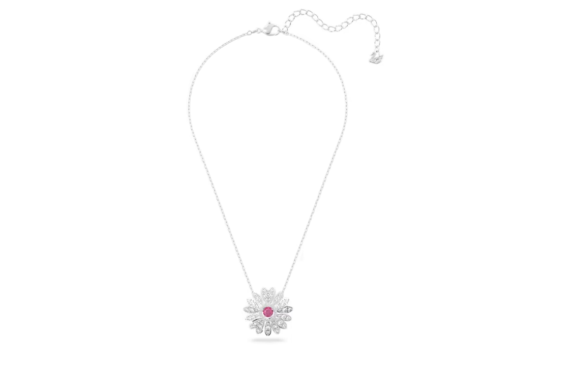 (Women) Swarovski  Stylish Crystal Necklace - Fashionable Pendant Jewelry. 5642870 圖 5