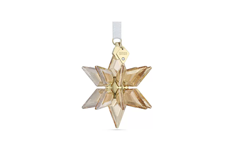 (Women) Swarovski Annual Edition Festive 3D Star Ornament Gold  Edition 5653577