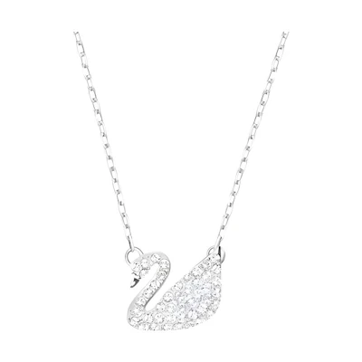 (Women) Swarovski Asia Exclusive Crystal Necklace for Women - Silver. 5187404