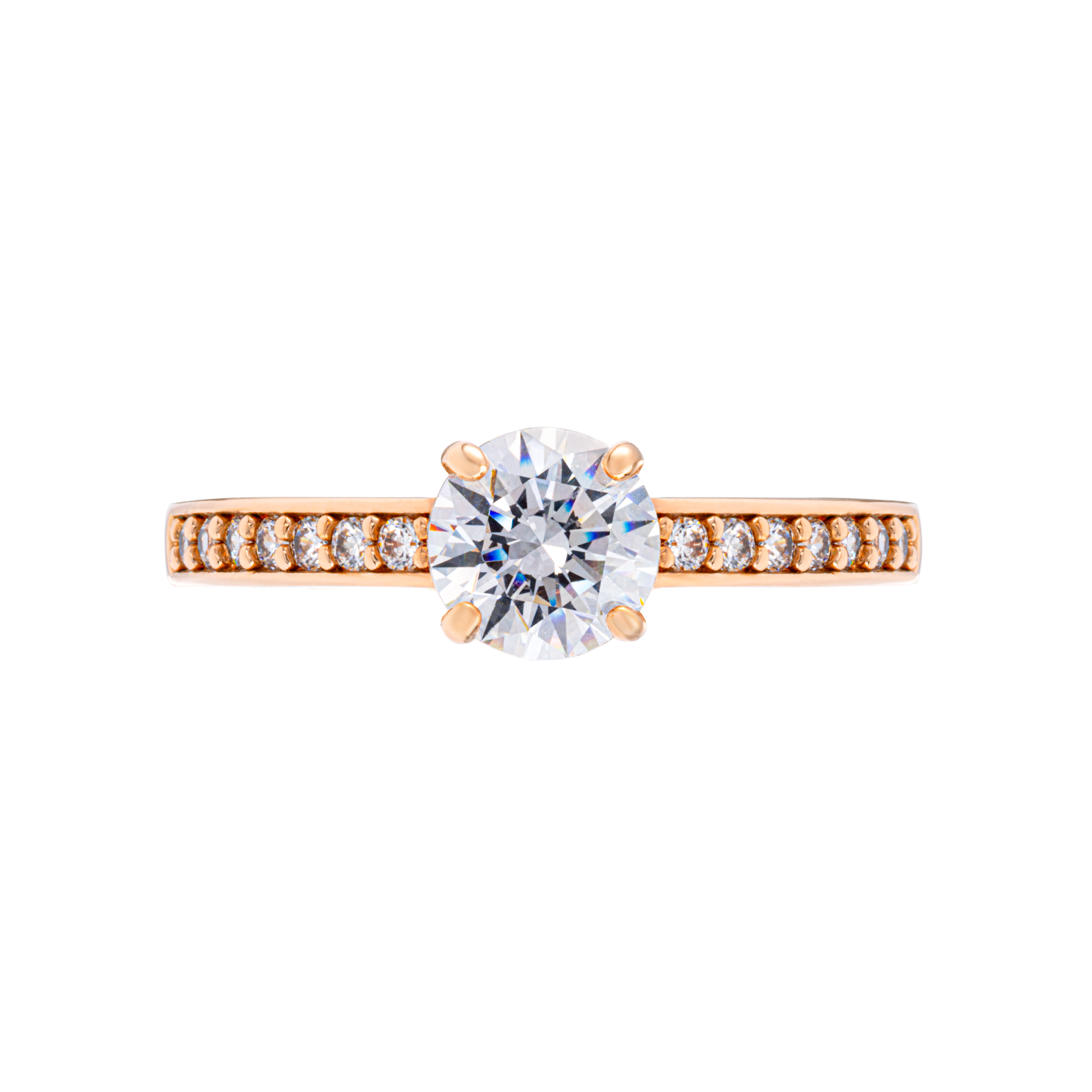 Lookbook (W) Cincin Swarovski Attract Rose Gold Perhiasan dengan Kristal Swarovski. 5184217+5184212+5149218