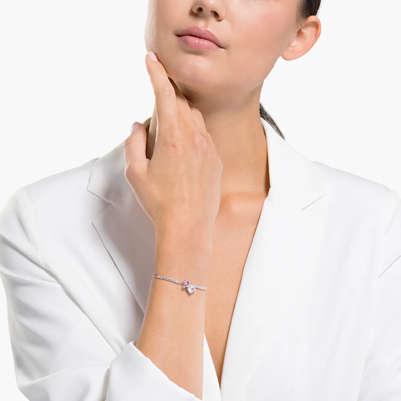 (Women) Swarovski Attract Soul Silver Bracelet for Women. 5517120 圖 5