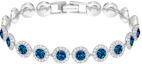 Order (Women) Swarovski Blue Crystal Bracelet for Women 5480484