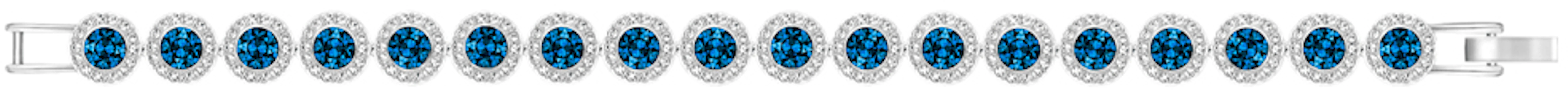 (Women) Swarovski Blue Crystal Bracelet for Women 5480484 Lookbook (Women) Swarovski Blue Crystal Bracelet for Women 5480484