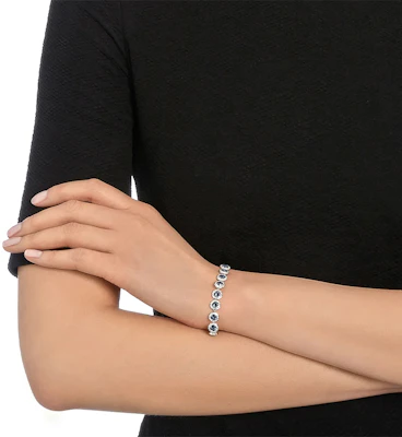 (Women) Swarovski Blue Crystal Bracelet for Women 5480484 Shop (Women) Swarovski Blue Crystal Bracelet for Women 5480484