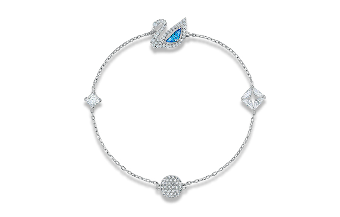 (Women) Swarovski Blue Swan Crystal Bracelet for Women. 5521473 圖 2