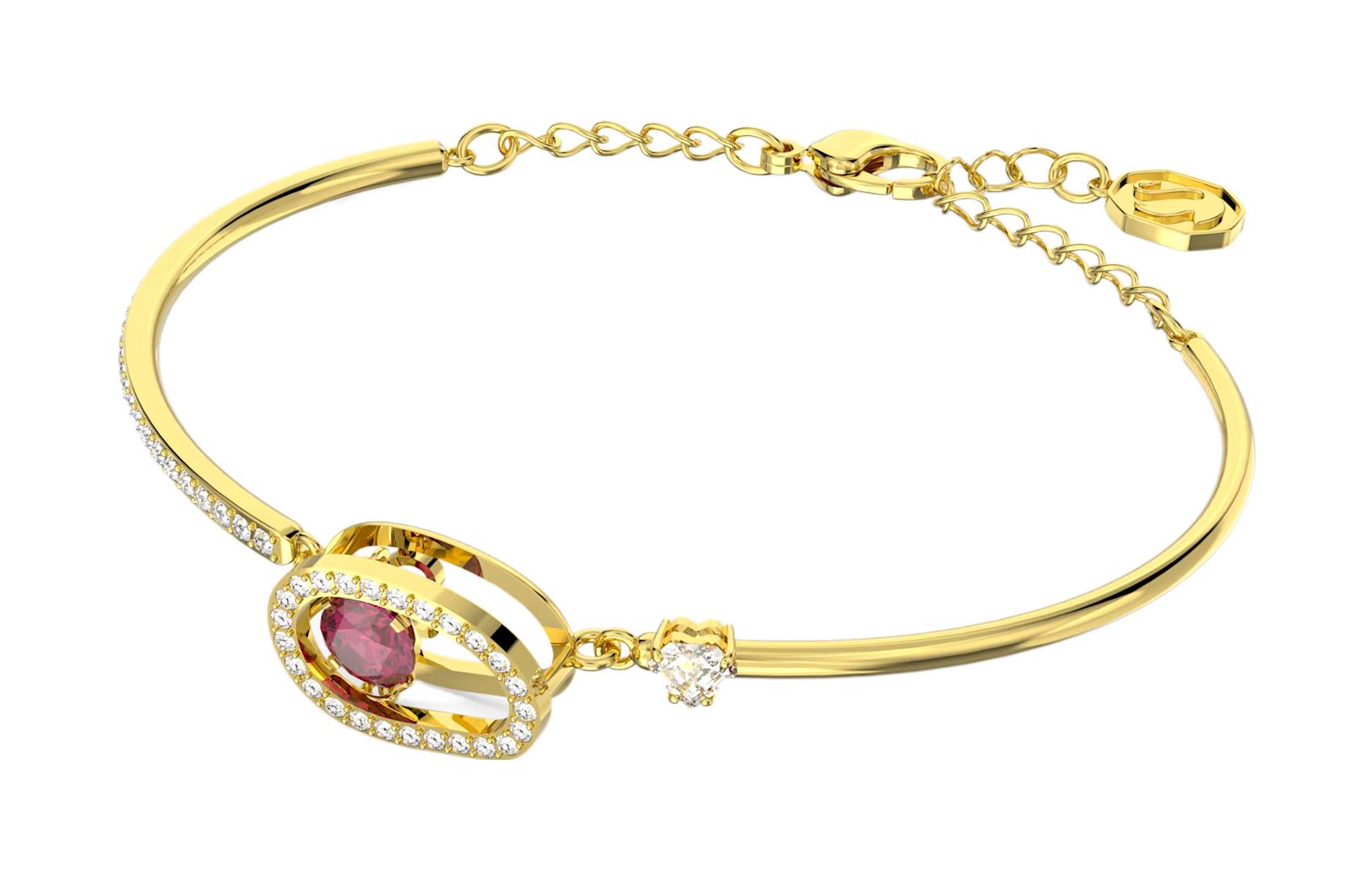 (Women) Swarovski Cariti Gold-Tone Red Bracelet - China Exclusive Series for Women. 5634699 圖 3