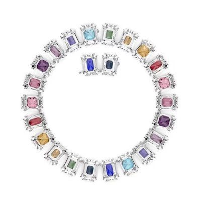 (Women) Swarovski Chroma Multi-Color Pendant Necklace for Women. 5600626