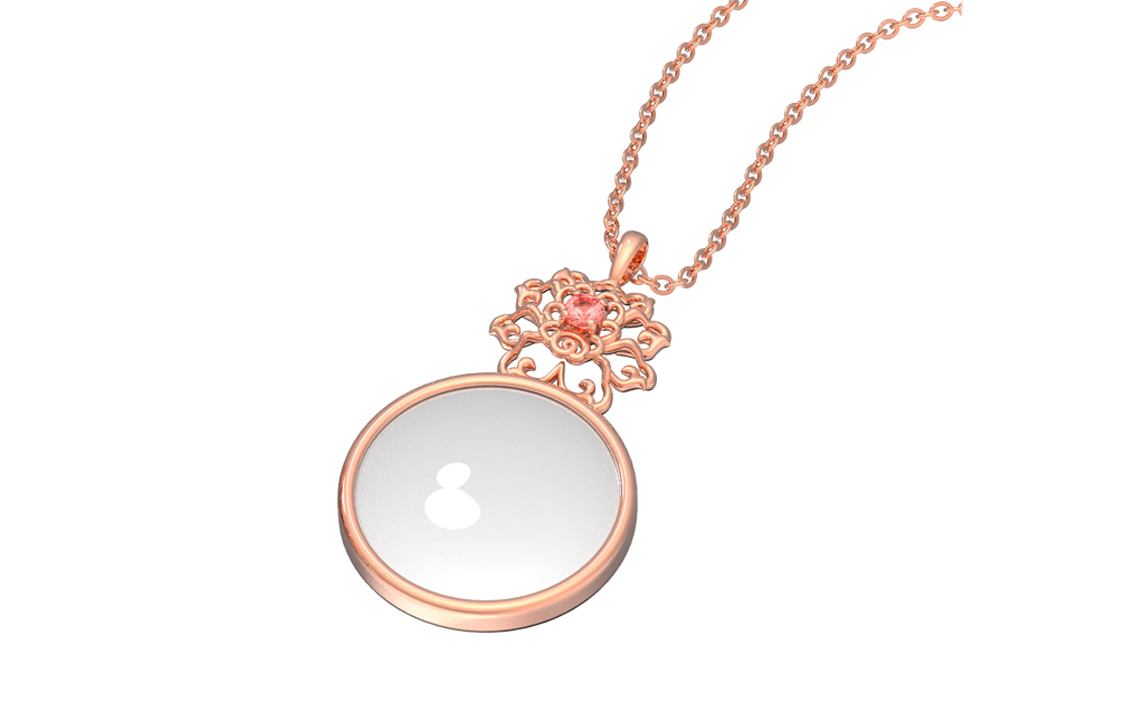 (Women) Swarovski CONNEXUS Twin Lotus Pendant Necklace Set for Women. 5615095 圖 5