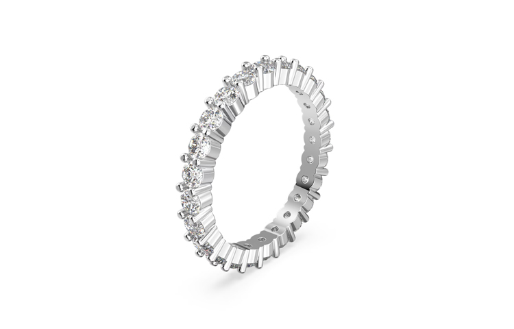 (Women) Swarovski Constella Elegant Minimalist Versatile White Ring for Women 5649213 圖 4
