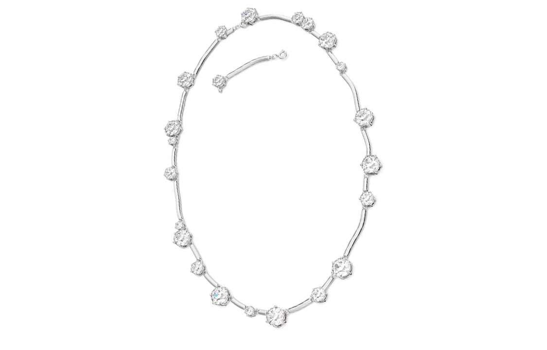 (Women) Swarovski Constella Elegant Silver Necklace for Women. 5638696 圖 3