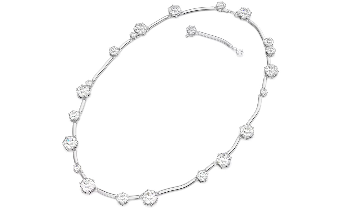 (Women) Swarovski Constella Elegant Silver Necklace for Women. 5638696 圖 4