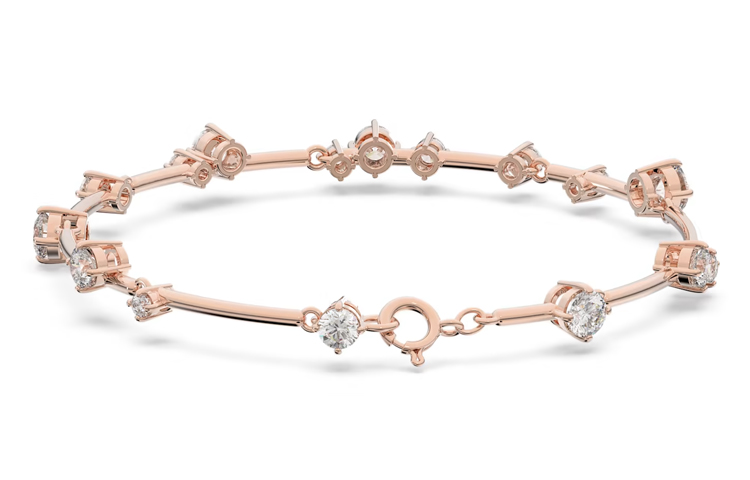 (Women) Swarovski Constella Round Cut Crystal Bracelet for Women 5640287