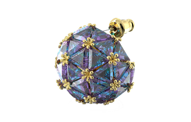 (Women) Swarovski Curiosa Minimalist Stylish Earrings for Women - Blue. 5630312 圖 3