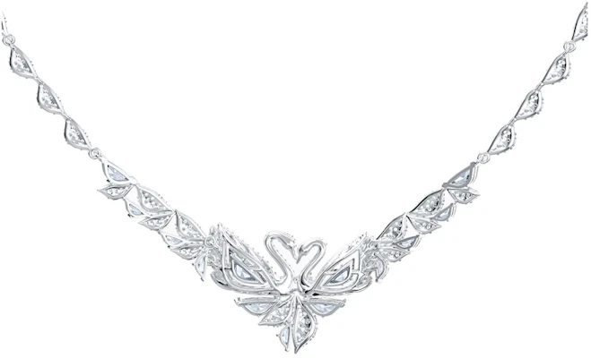 (W) Collar de Cristal Swarovski Cisne Bailarín Platino Cisne Doble Lujo para Mujer. 5536766 Buy (W) Collar de Cristal Swarovski Cisne Bailarín Platino Cisne Doble Lujo para Mujer. 5536766