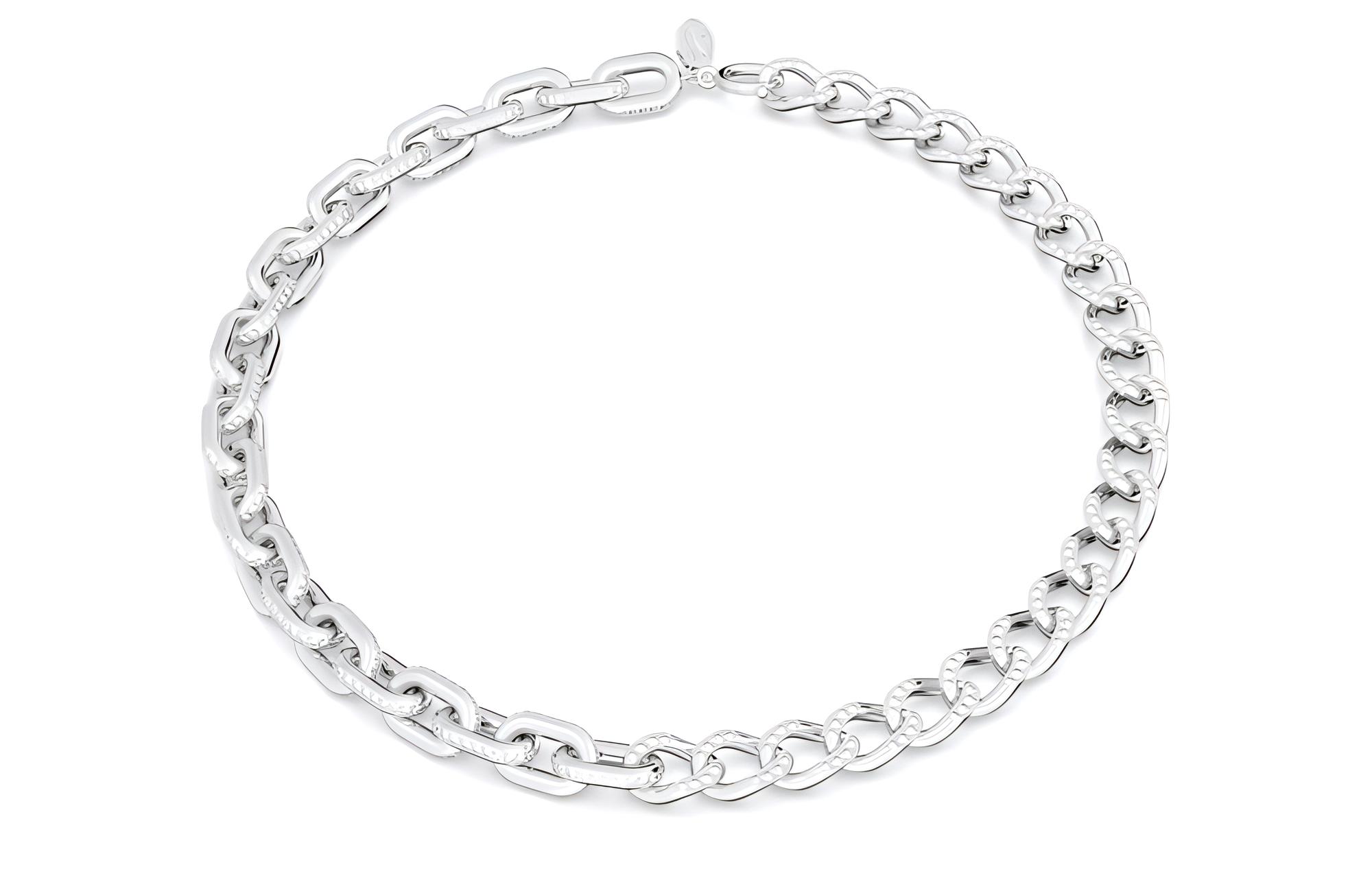 (Women) Swarovski Dextera Rhodium-Plated Crystal Necklace for Women. 5655437