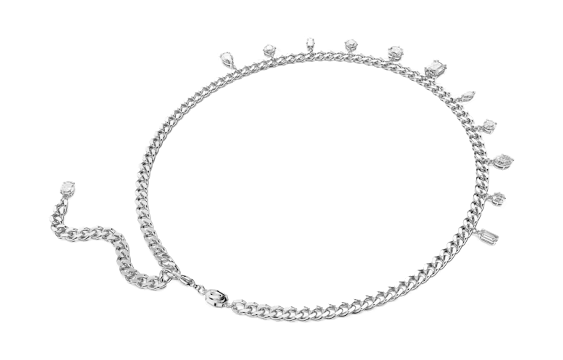 (Women) Swarovski Dextera Silver Necklace with Rhodium Plating and Zirconia for Women. 5671183 圖 4