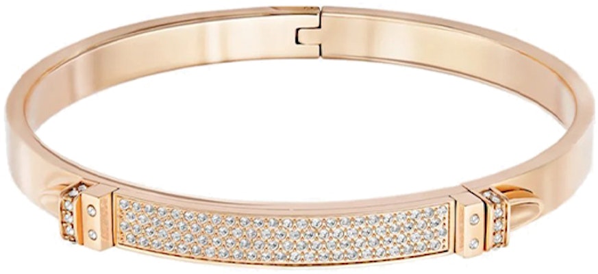 (W) 施華洛世奇玫瑰金色水晶手鏈,可調節適合女性佩戴。 5184154 Buy (W) 施華洛世奇玫瑰金色水晶手鏈,可調節適合女性佩戴。 5184154