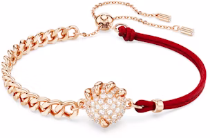 (Women) Swarovski Dragon & Phoenix Rose Gold Crystal Bracelet for Women - Red/Rose Gold 5675841 (Women) Swarovski Dragon & Phoenix Rose Gold Crystal Bracelet for Women - Red/Rose Gold 5675841
