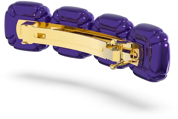 (W) スワロフスキー ドゥルシス クッションカット ゴールドヘアクリップ - パープル. 5617238 Shop (W) スワロフスキー ドゥルシス クッションカット ゴールドヘアクリップ - パープル. 5617238