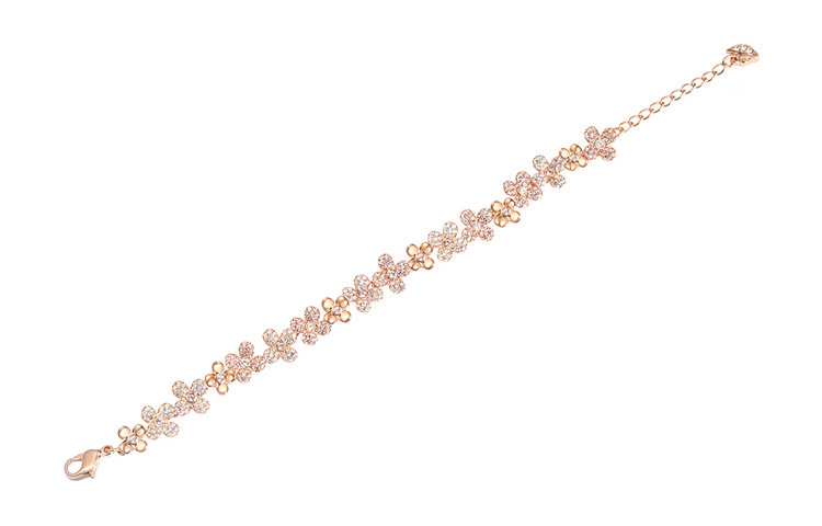 (Women) Swarovski Elderflower Crystal Bracelet for Women in Rose Gold. 5253672 圖 3