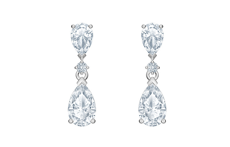(Women) Swarovski Elegant Alloy Earrings for Women. 5576616 圖 2
