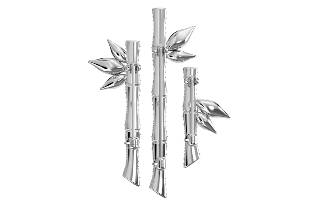 Shop (W) 施華洛世奇優雅水晶竹結胸針女款 5645368