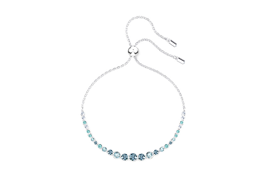 (Women) Swarovski Emily Gradient Adjustable Alloy Bracelet Blue for Women. 5562130 圖 3