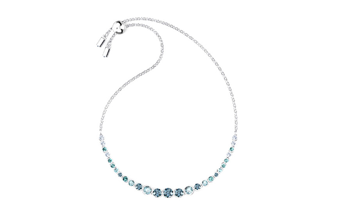 (Women) Swarovski Emily Gradient Adjustable Alloy Bracelet Blue for Women. 5562130 圖 4