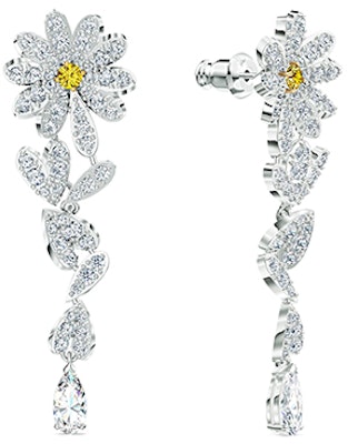 (W) 施華洛世奇永恆花卉黃水晶墜飾耳環 女士款 5512655 Shop (W) 施華洛世奇永恆花卉黃水晶墜飾耳環 女士款 5512655