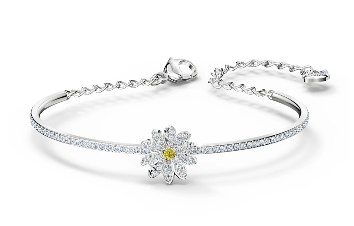 (Women) Swarovski Eternal Flower Jewelry Set - Necklace, Bracelet & Earrings for Women. 5518146 圖 4