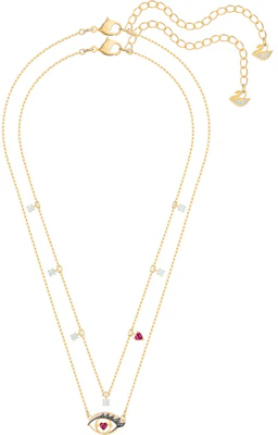 (W) 施华洛世奇女性双层恶魔之眼项链 5483979 Shop (W) 施华洛世奇女性双层恶魔之眼项链 5483979