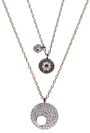 women-swarovski-evil-eye-double-pendant-necklace-choker-accessory-5272243