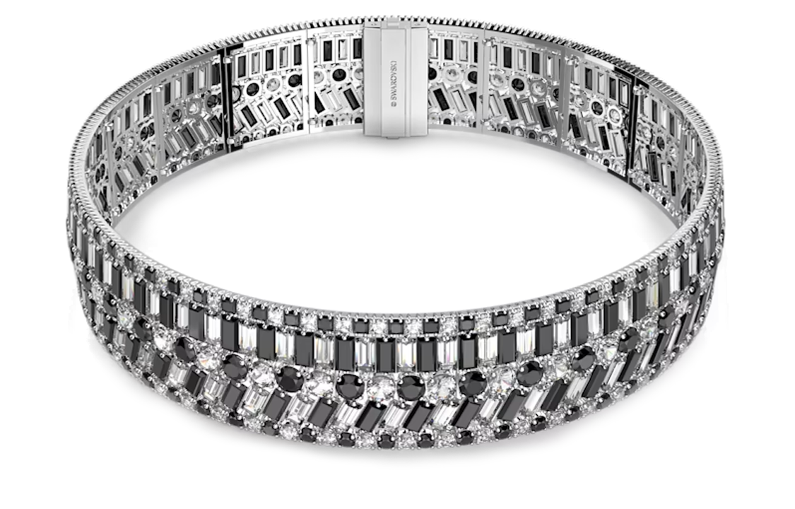 (Women) Swarovski Fashion Minimalist Casual Silver Necklace for Women 5615329