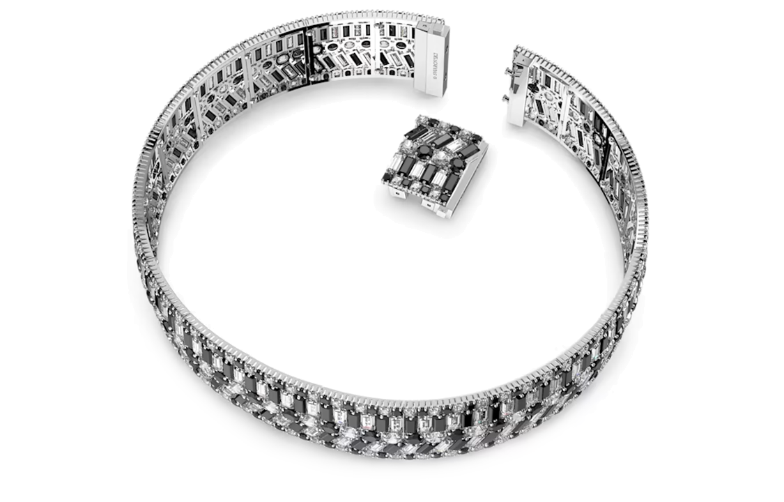 (Women) Swarovski Fashion Minimalist Casual Silver Necklace for Women 5615329 圖 3