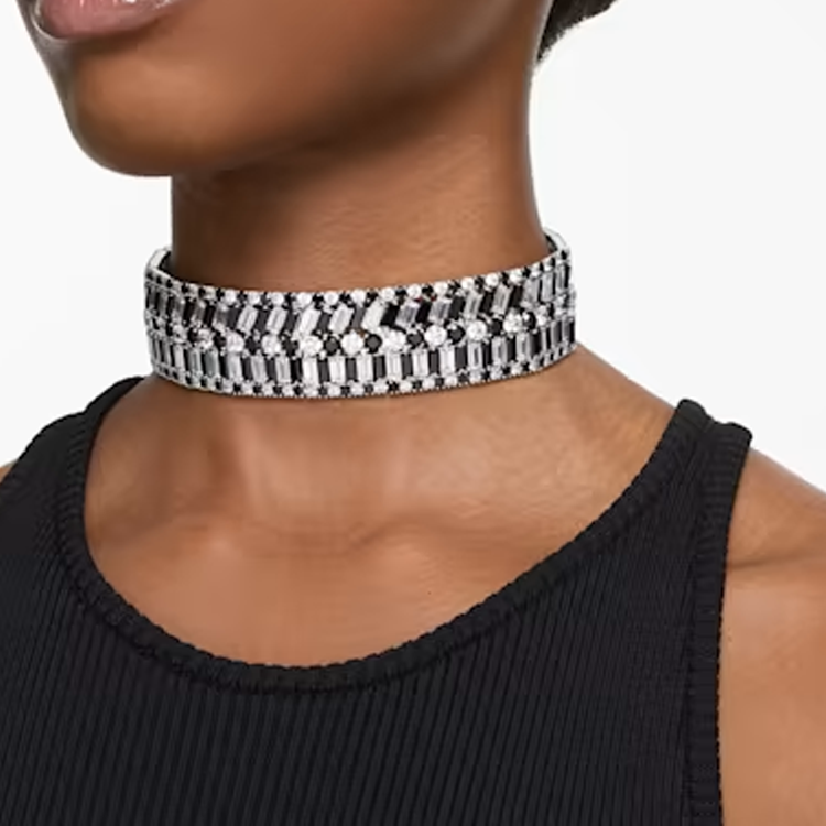 (Women) Swarovski Fashion Minimalist Casual Silver Necklace for Women 5615329 圖 4