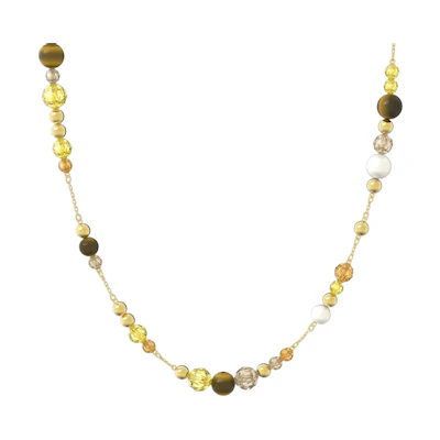 (Women) Swarovski Fashion Trendy Necklace for Women - Multicolor. 5618300