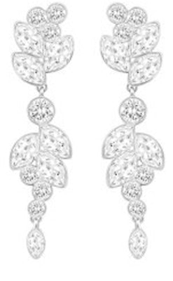 (W) 施華洛世奇花卉水晶項鍊與耳環組合- 女士銀色套裝 5142738 Shop (W) 施華洛世奇花卉水晶項鍊與耳環組合- 女士銀色套裝 5142738