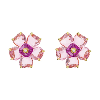 (Women) Swarovski Florere Floral Crystal Stud Earrings. 5650563