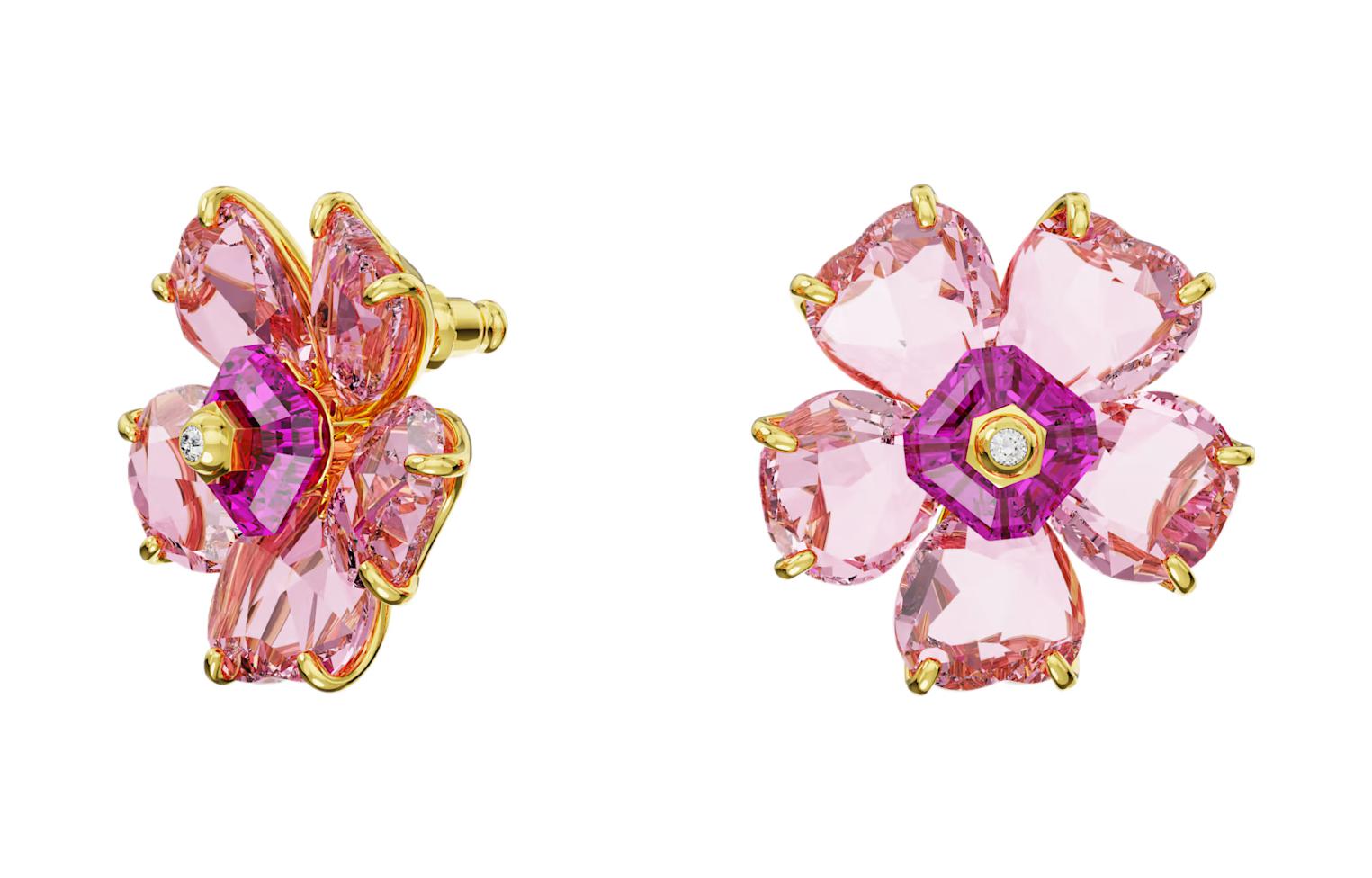 (Women) Swarovski Florere  Floral Crystal Stud Earrings. 5650563 圖 3
