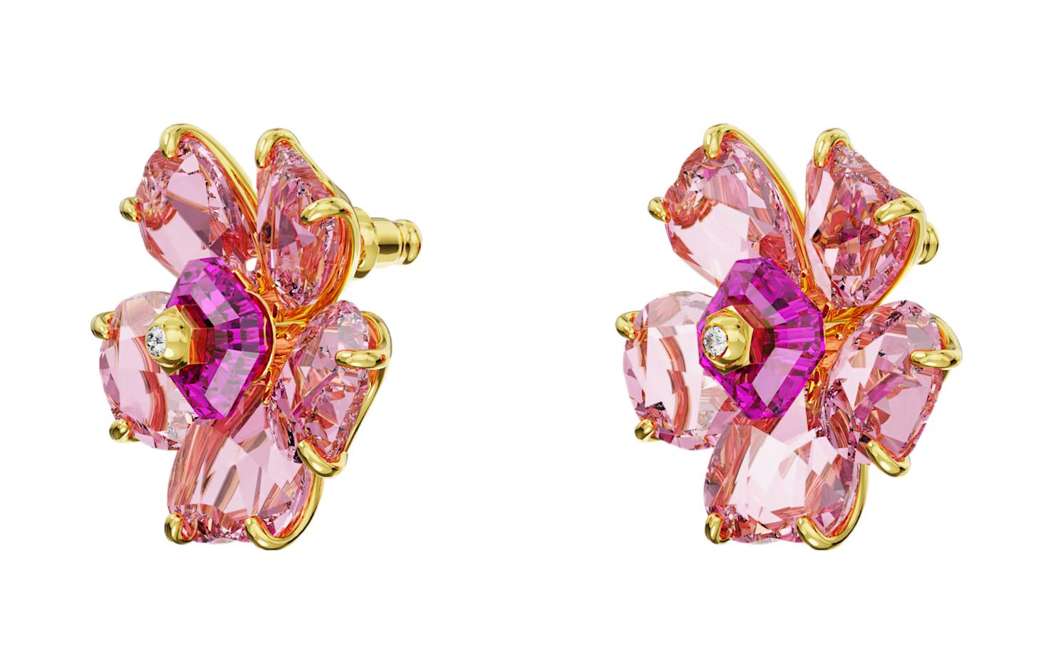 (Women) Swarovski Florere  Floral Crystal Stud Earrings. 5650563 圖 4