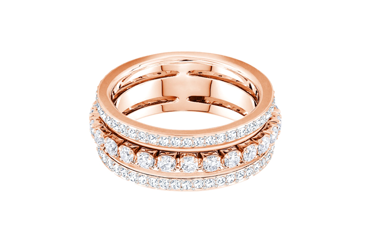 (Women) Swarovski Further Ring Rose Gold  Ring 5448902