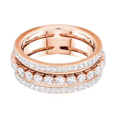 (Women) Swarovski Further Ring Rose Gold Ring 5448902