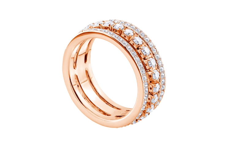 Lookbook (W) 施华洛世奇 Further 玫瑰金戒指 5448902