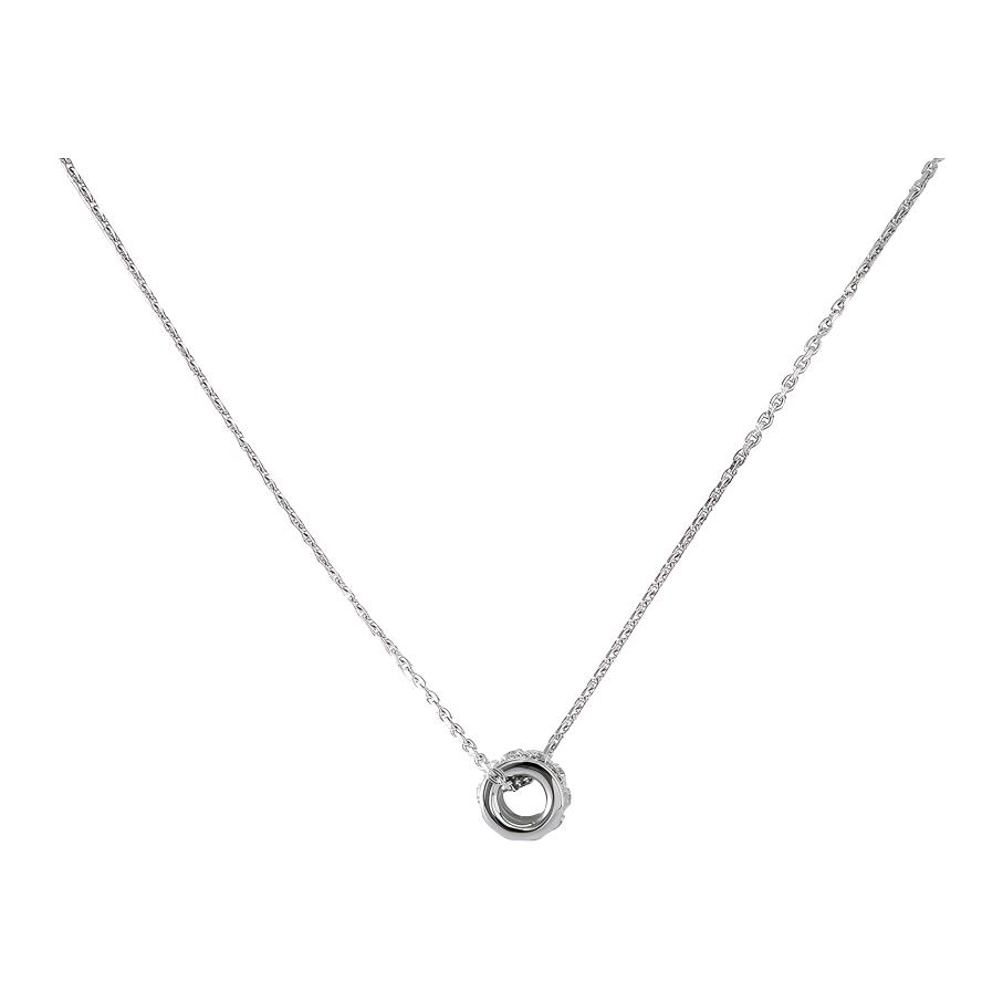 (Women) Swarovski Further Series Triple Ring Necklace with Crystals for Women. 5509400