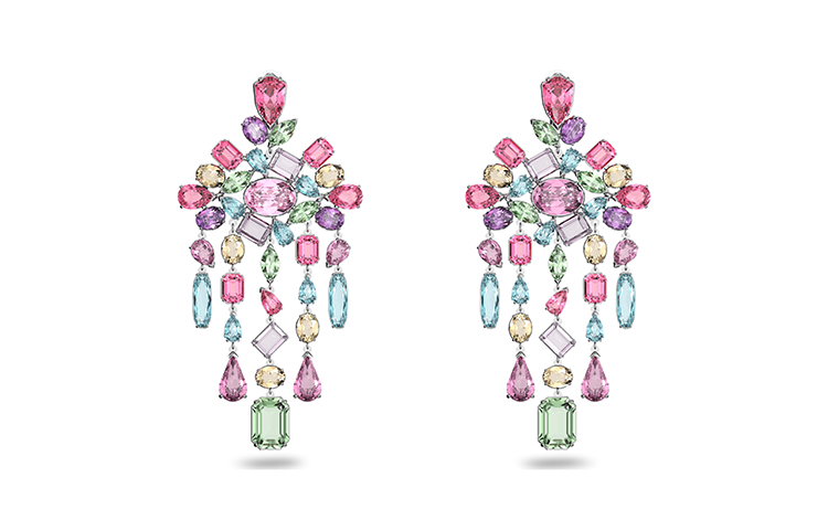 (Women) Swarovski GEMA Multi-color Earrings for Women 5601887