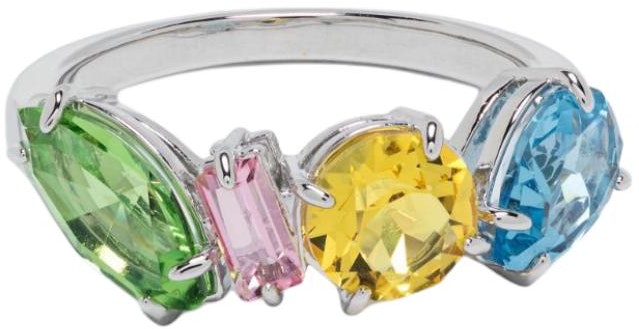 women-swarovski-gema-polished-metal-ring-for-women-silver-5692407