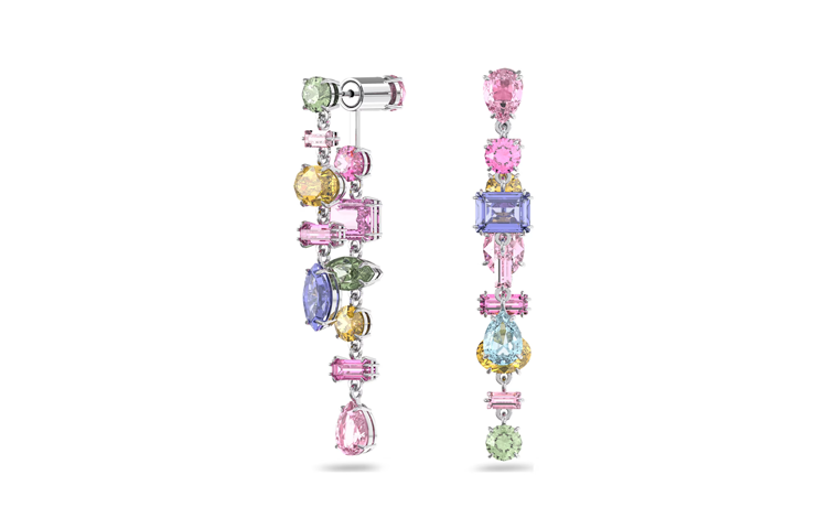 (Women) Swarovski Gema Teardrop Earrings for Women - Multicolor. 5613740 圖 2