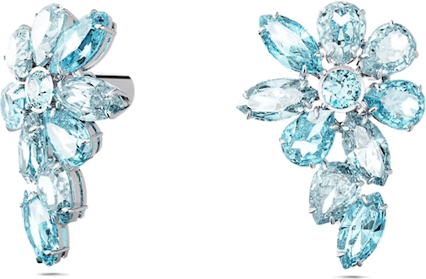 (W) Swarovski Gema 藍色水滴鑲嵌耳環 女款 5666016 Lookbook (W) Swarovski Gema 藍色水滴鑲嵌耳環 女款 5666016