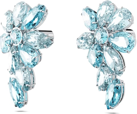 (W) Swarovski Gema 藍色水滴鑲嵌耳環 女款 5666016 Shop (W) Swarovski Gema 藍色水滴鑲嵌耳環 女款 5666016